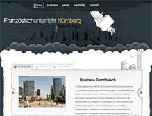 Tablet Screenshot of franzoesischunterricht-nuernberg.de